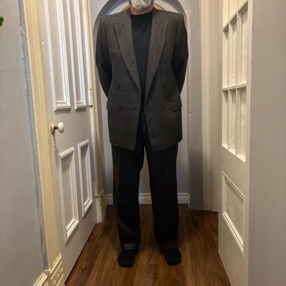 Italian Made - Charcoal Men's Suit